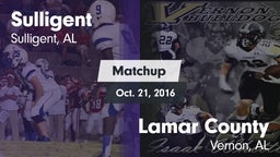 Matchup: Sulligent vs. Lamar County  2016