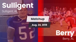 Matchup: Sulligent vs. Berry  2018