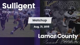 Matchup: Sulligent vs. Lamar County  2018