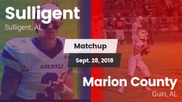 Matchup: Sulligent vs. Marion County  2018