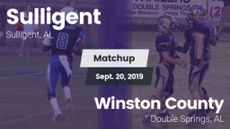 Matchup: Sulligent vs. Winston County  2019