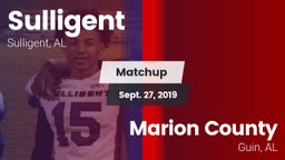 Matchup: Sulligent vs. Marion County  2019