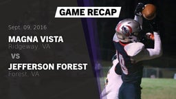 Recap: Magna Vista  vs. Jefferson Forest  2016
