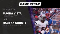 Recap: Magna Vista  vs. Halifax County  2016