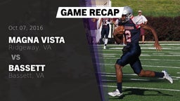 Recap: Magna Vista  vs. Bassett  2016