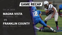 Recap: Magna Vista  vs. Franklin County  2016