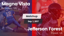 Matchup: Magna Vista High vs. Jefferson Forest  2017