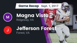 Recap: Magna Vista  vs. Jefferson Forest  2017