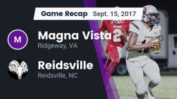 Recap: Magna Vista  vs. Reidsville  2017