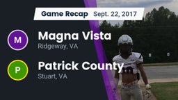 Recap: Magna Vista  vs. Patrick County  2017