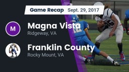 Recap: Magna Vista  vs. Franklin County  2017