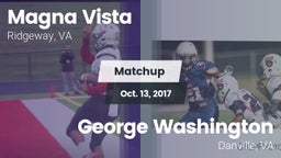 Matchup: Magna Vista High vs. George Washington  2017