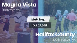 Matchup: Magna Vista High vs. Halifax County  2017