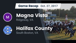 Recap: Magna Vista  vs. Halifax County  2017