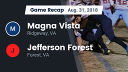 Recap: Magna Vista  vs. Jefferson Forest  2018