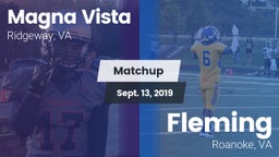 Matchup: Magna Vista High vs. Fleming  2019