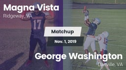 Matchup: Magna Vista High vs. George Washington  2019