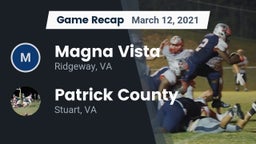 Recap: Magna Vista  vs. Patrick County  2021