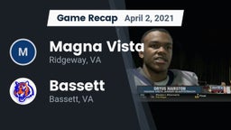 Recap: Magna Vista  vs. Bassett  2021