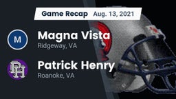 Recap: Magna Vista  vs. Patrick Henry  2021