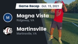 Recap: Magna Vista  vs. Martinsville  2021