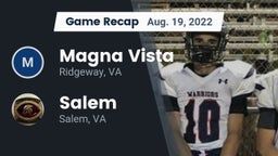 Recap: Magna Vista  vs. Salem  2022