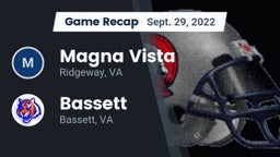 Recap: Magna Vista  vs. Bassett  2022