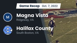 Recap: Magna Vista  vs. Halifax County  2022