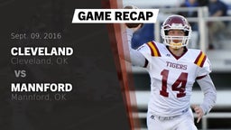 Recap: Cleveland  vs. Mannford  2016