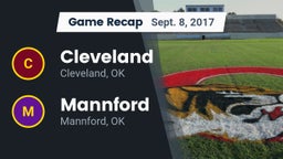 Recap: Cleveland  vs. Mannford  2017
