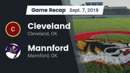 Recap: Cleveland  vs. Mannford  2018