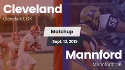 Matchup: Cleveland vs. Mannford  2019