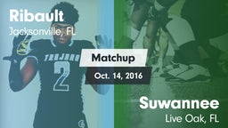 Matchup: Ribault vs. Suwannee  2016