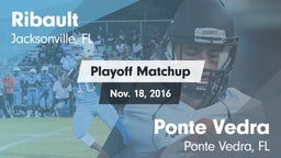 Matchup: Ribault vs. Ponte Vedra  2016