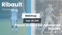 Matchup: Ribault vs. Paxon School for Advanced Studies 2018