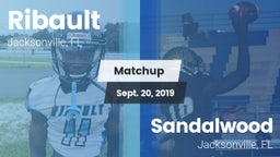 Matchup: Ribault vs. Sandalwood  2019