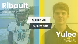 Matchup: Ribault vs. Yulee  2019