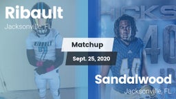 Matchup: Ribault vs. Sandalwood  2020