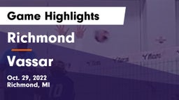 Richmond  vs Vassar  Game Highlights - Oct. 29, 2022