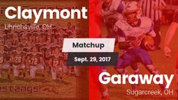 Matchup: Claymont vs. Garaway  2017