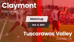Matchup: Claymont vs. Tuscarawas Valley  2017