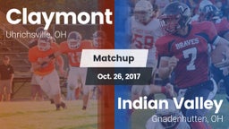 Matchup: Claymont vs. Indian Valley  2017