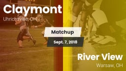 Matchup: Claymont vs. River View  2018