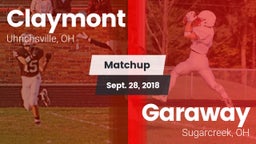 Matchup: Claymont vs. Garaway  2018