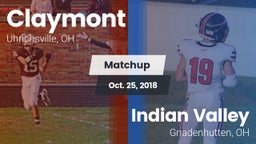 Matchup: Claymont vs. Indian Valley  2018