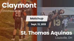 Matchup: Claymont vs. St. Thomas Aquinas  2019
