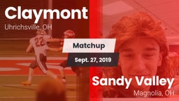 Matchup: Claymont vs. Sandy Valley  2019