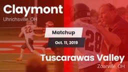 Matchup: Claymont vs. Tuscarawas Valley  2019