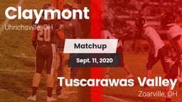 Matchup: Claymont vs. Tuscarawas Valley  2020