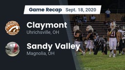 Recap: Claymont  vs. Sandy Valley  2020